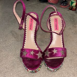 Brand new Betsey Johnson Kenna star heels